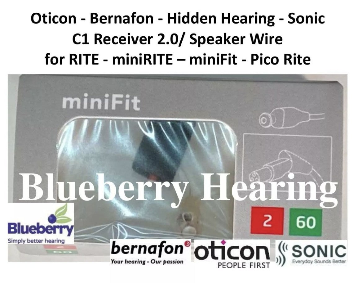 Oticon 2-60dB Green Standard Receiver 2.0/ Speaker Wire