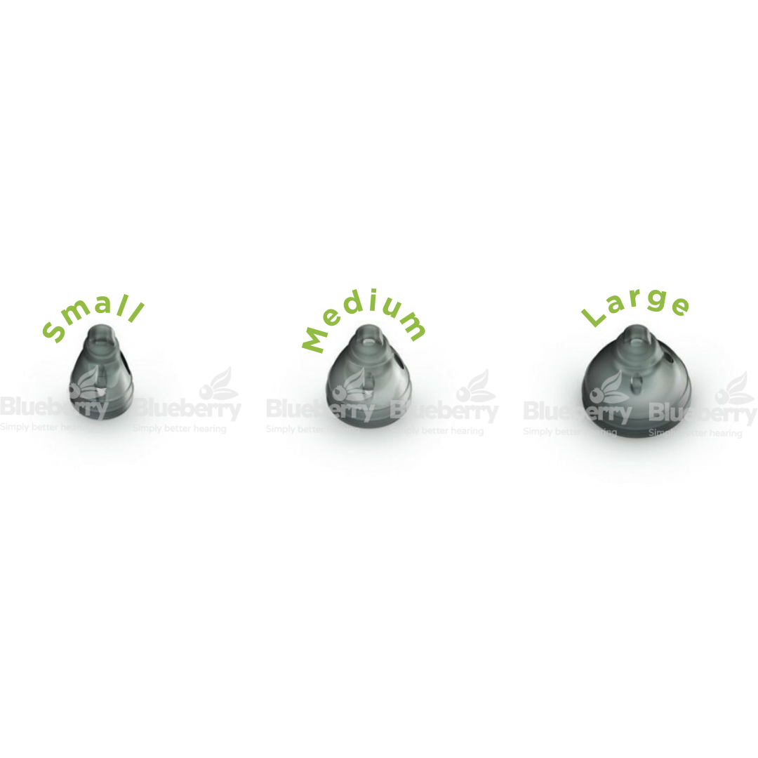 Phonak / Unitron / Hansaton Smokey Domes for Hearing Aids - All Sizes