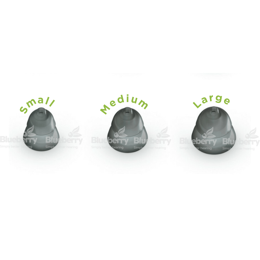 Phonak / Unitron / Hansaton Smokey Domes for Hearing Aids - All Sizes