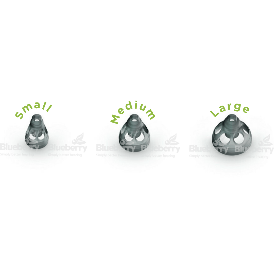 Phonak / Unitron / Hansaton Smokey Domes for Hearing Aids - All Sizes