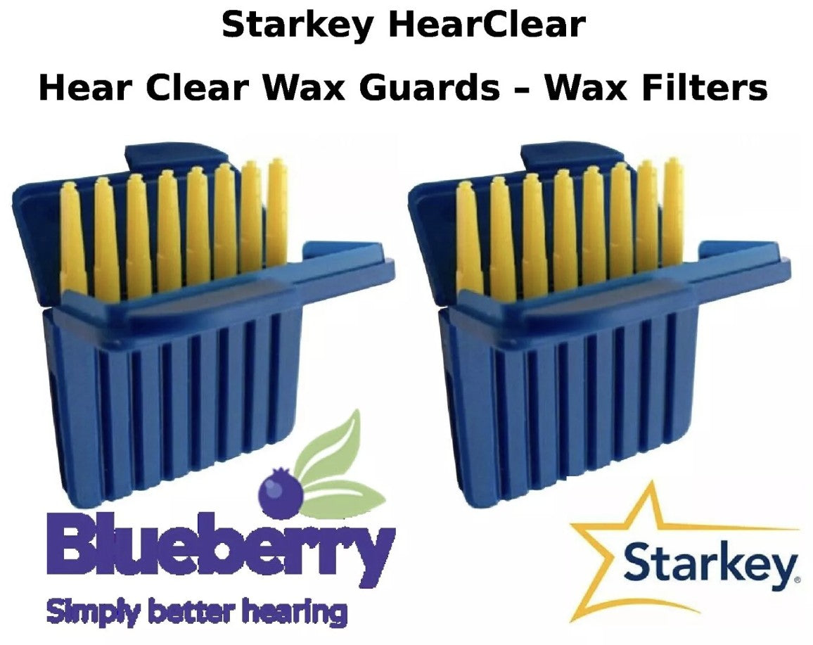Starkey HearClear – Microtech - Audibel - NuEar - AGX Wax Guards – Wax Filters