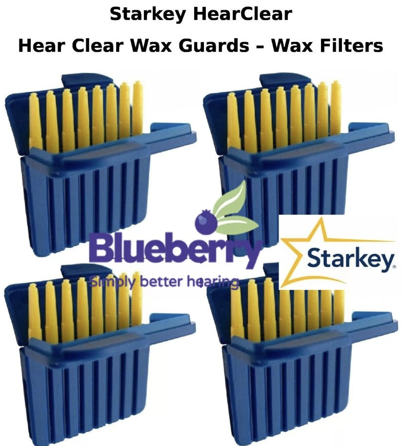 Starkey HearClear – Microtech - Audibel - NuEar - AGX Wax Guards – Wax Filters