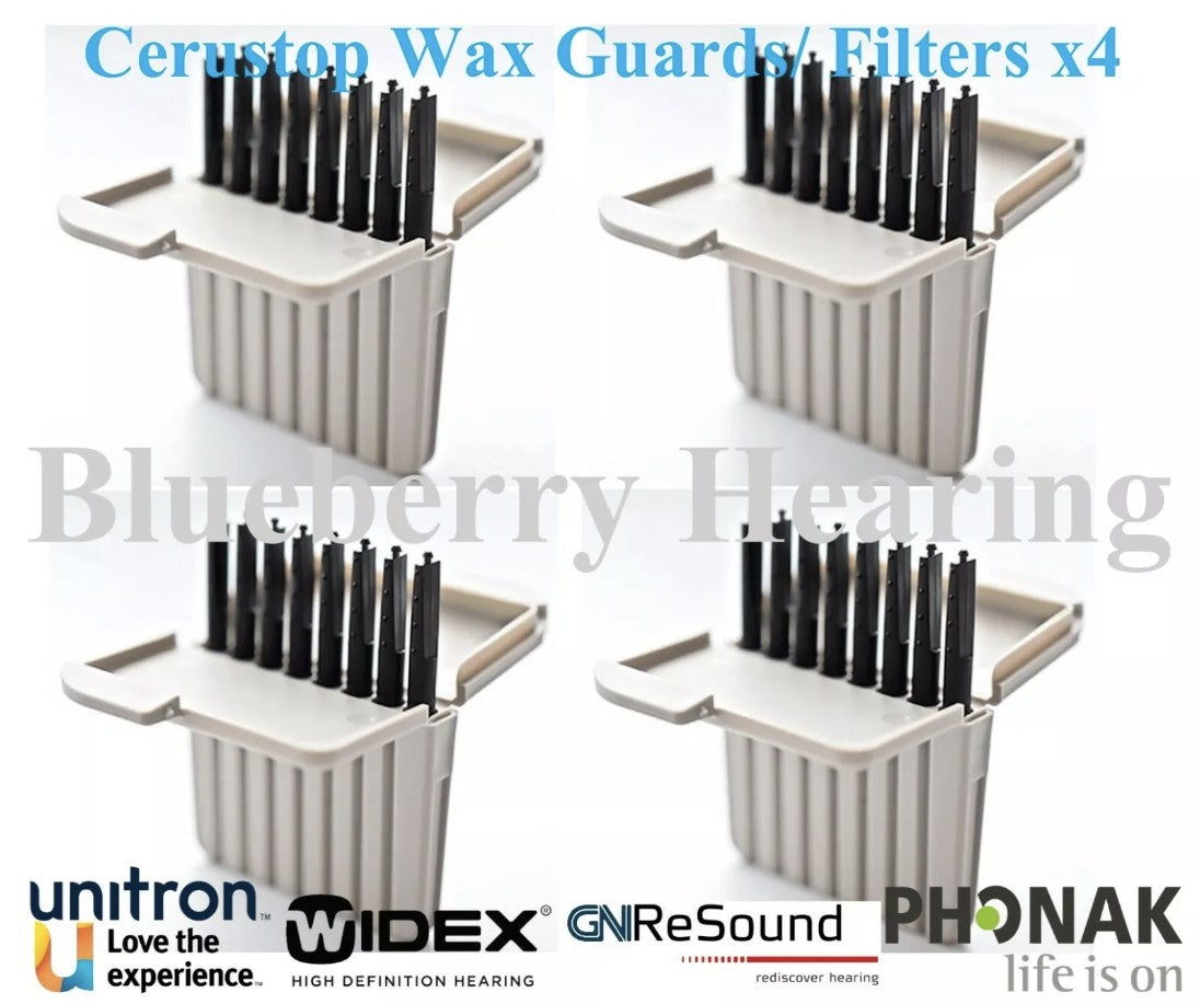 Cerustop Wax Guard Filters for Phonak, Widex and Unitron hearing aids