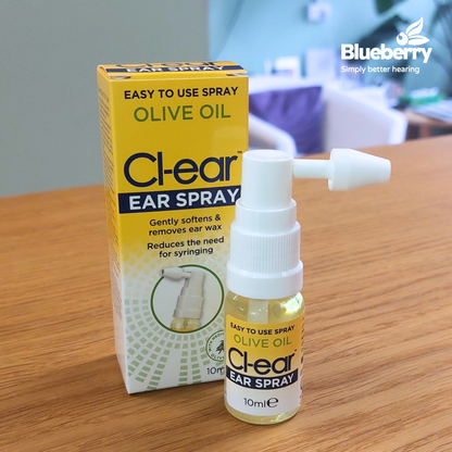 Cl-ear Ear Olive Oil Spray - Earwax cleaning & Maintenance Bottle - Easy to Use