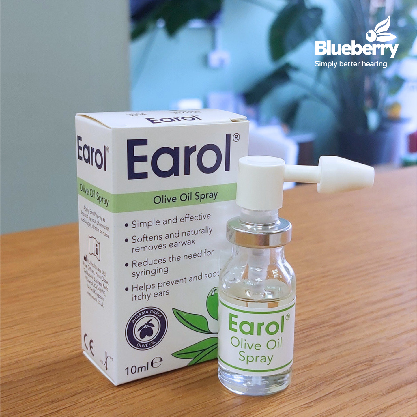 Earol Olive Oil Spray - Earwax cleaning & Maintenance Bottle - Easy to Use