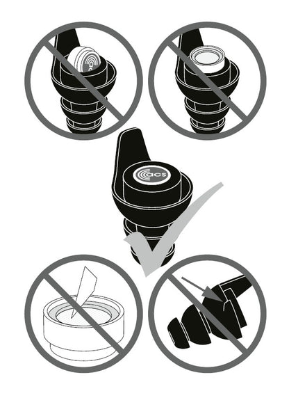 'Tinnitus UK'/ Pacato 16 High Fidelity Hearing Protectors for Concerts, Raves, Festivals & Gigs - Noise Cancelling Earplugs up to 16db