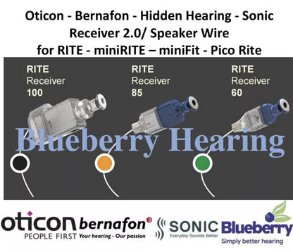 Oticon / Bernafon / Sonic C1 RITE Receiver / Speaker