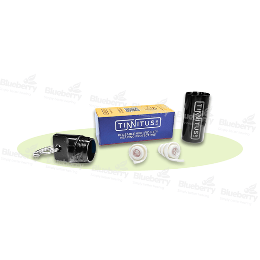 'Tinnitus UK'/ Pacato 16 High Fidelity Hearing Protectors for Concerts, Raves, Festivals & Gigs - Noise Cancelling Earplugs up to 16db
