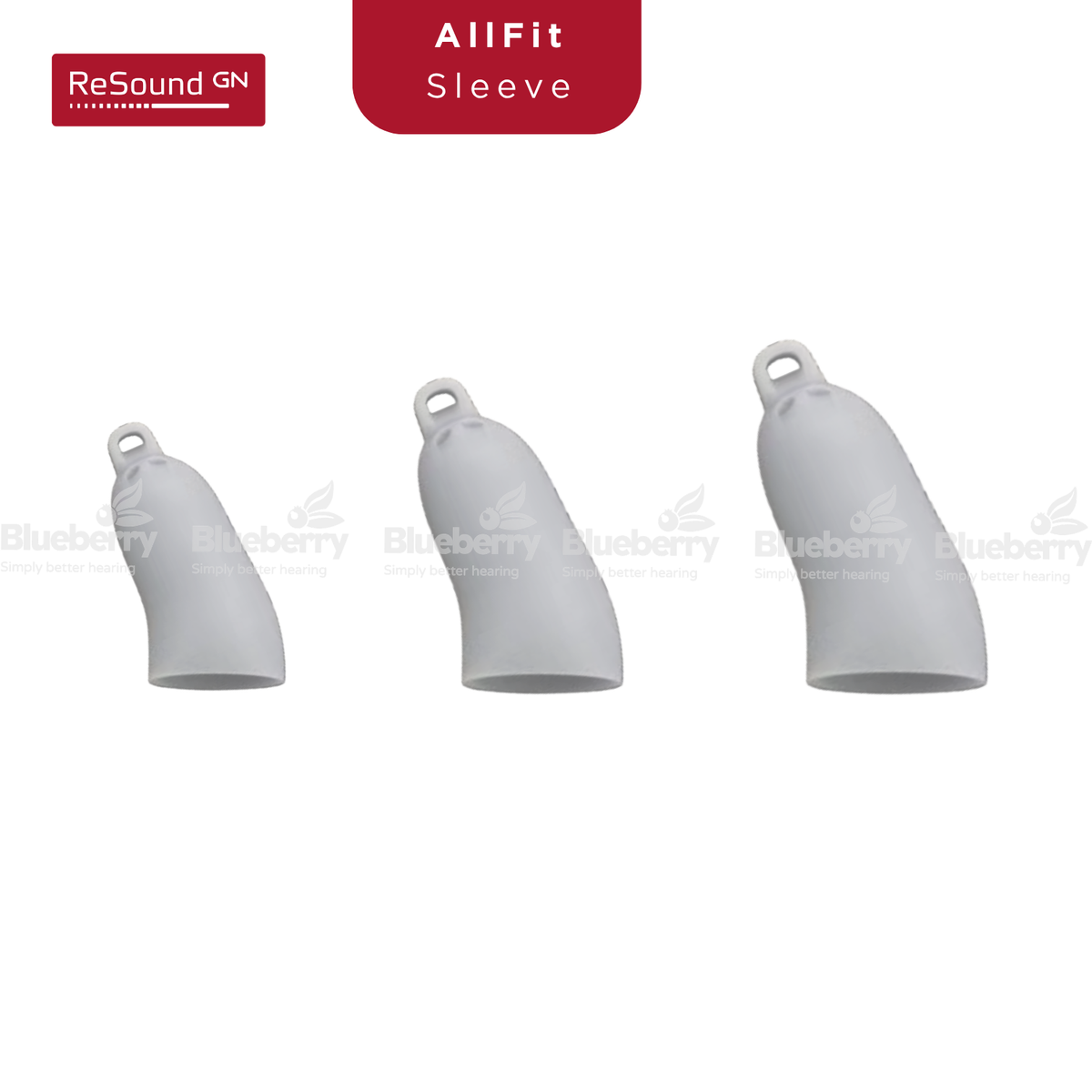 GN ReSound AllFit - SLEEVE - Domes For Hearing Aids