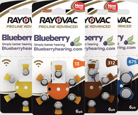 Rayovac - Size 13 Orange - Proline Advanced Best Hearing Aid Batteries 48+8 FREE