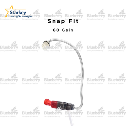 Starkey/ Microtech 60 Gain SnapFit Hearing Aid RIC Angled Receiver/ Speaker
