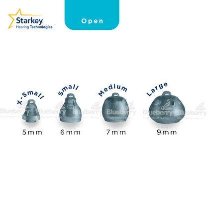 Starkey / Microtech - OPEN - Silicone Domes for Hearing Aids