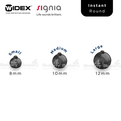 Widex / Signia EasyWear Domes for Hearing Aids - All Sizes
