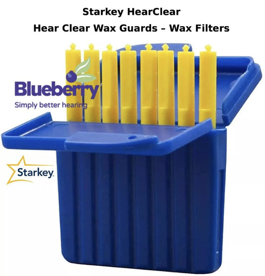 Starkey HearClear – Microtech - Audibel - NuEar - AGX Wax Guards – Wax Filters