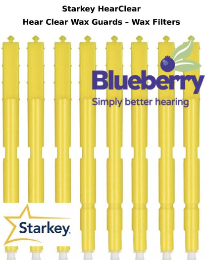 Starkey HearClear – Microtech - Audibel - NuEar - AGX Wax Guards – Wax Filters