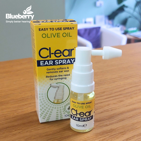Cl-ear Ear Olive Oil Spray - Earwax cleaning & Maintenance Bottle - Easy to Use