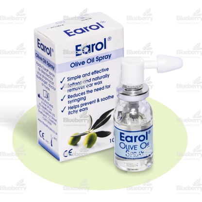 Earol Olive Oil Spray - Earwax cleaning & Maintenance Bottle - Easy to Use