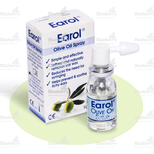 Earol Olive Oil Spray - Earwax cleaning & Maintenance Bottle - Easy to Use