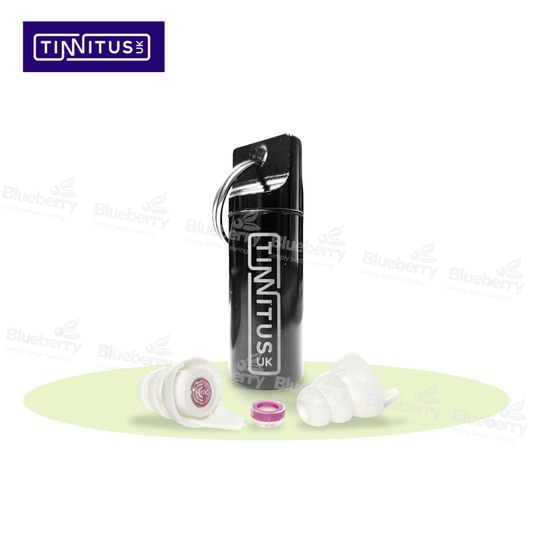 'Tinnitus UK'/ Pacato 16 High Fidelity Hearing Protectors for Concerts, Raves, Festivals & Gigs - Noise Cancelling Earplugs up to 16db