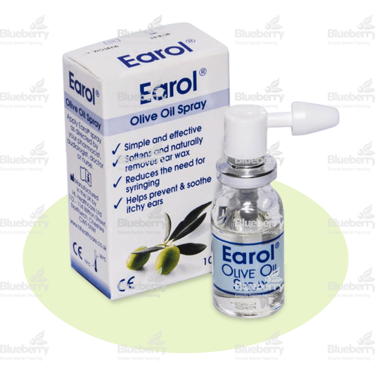 Earol Olive Oil Spray - Ear Wax cleaning & Maintenance Bottle - Easy Use